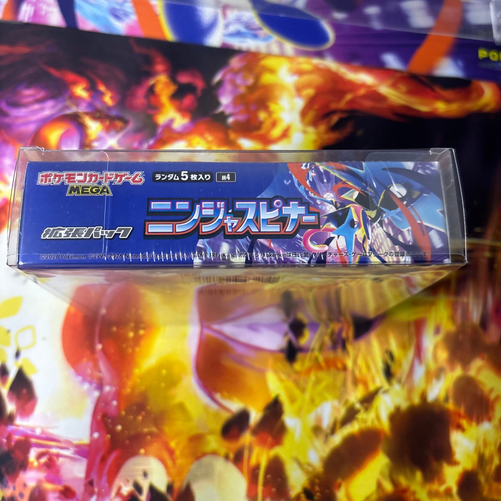 Pokemon TCG: Ninja Spinner Booster Box [JP] m4  BRAND NEW AND FACTORY SEALED