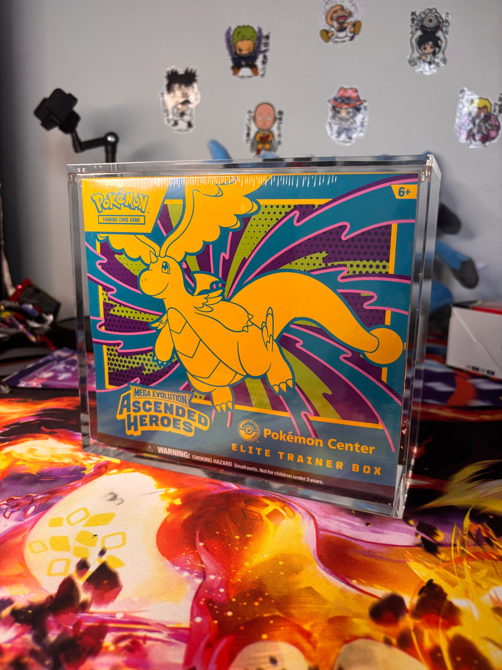 Ascended heros Elite trainer box Pokemon centre with acrylic case