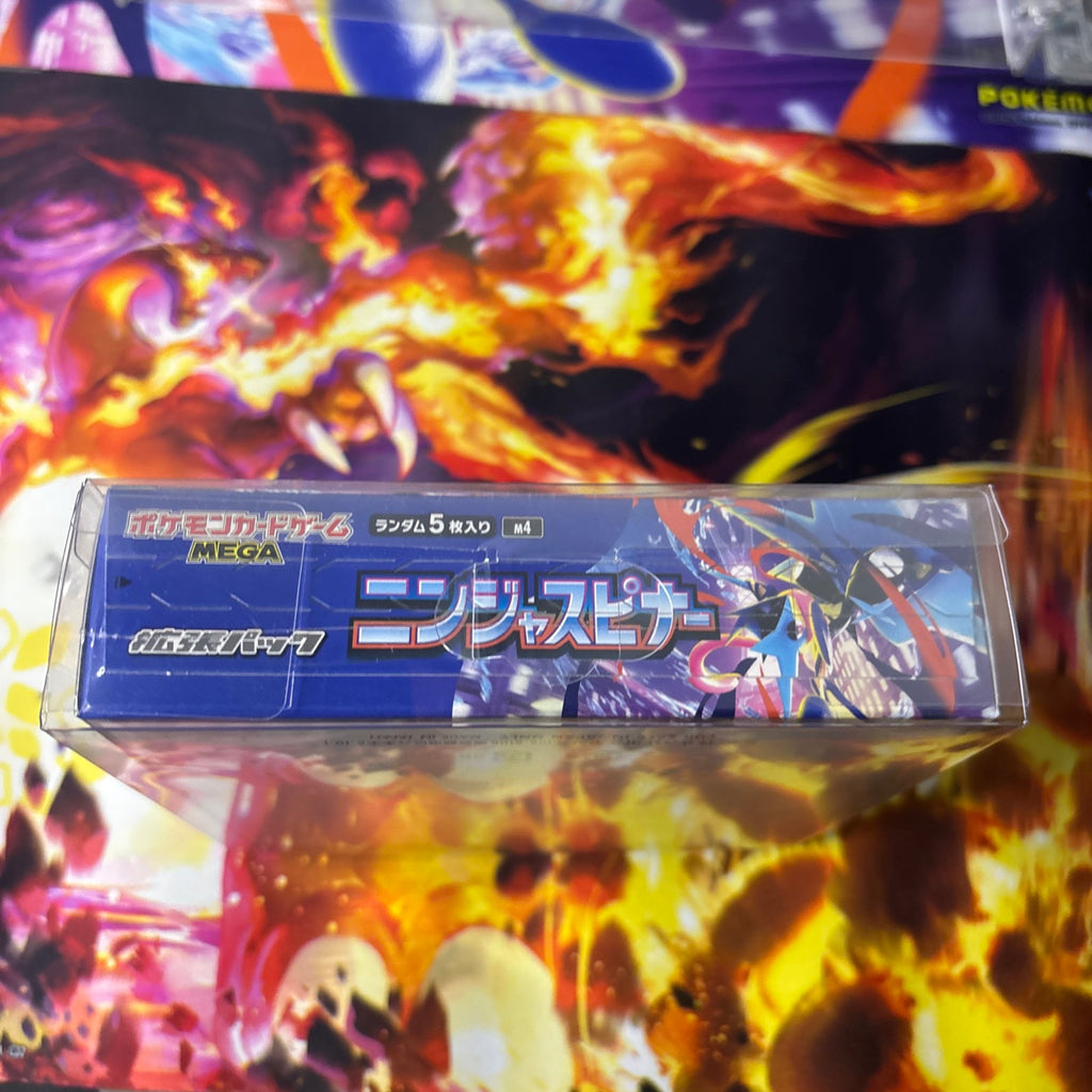 Pokemon TCG: Ninja Spinner Booster Box [JP] m4  BRAND NEW AND FACTORY SEALED
