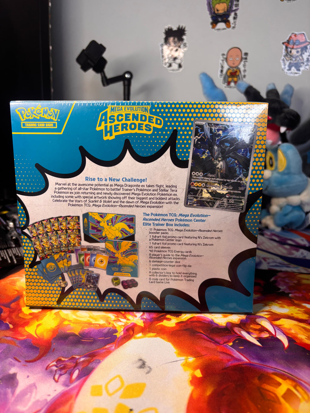 Ascended heros Elite trainer box Pokemon centre with acrylic case