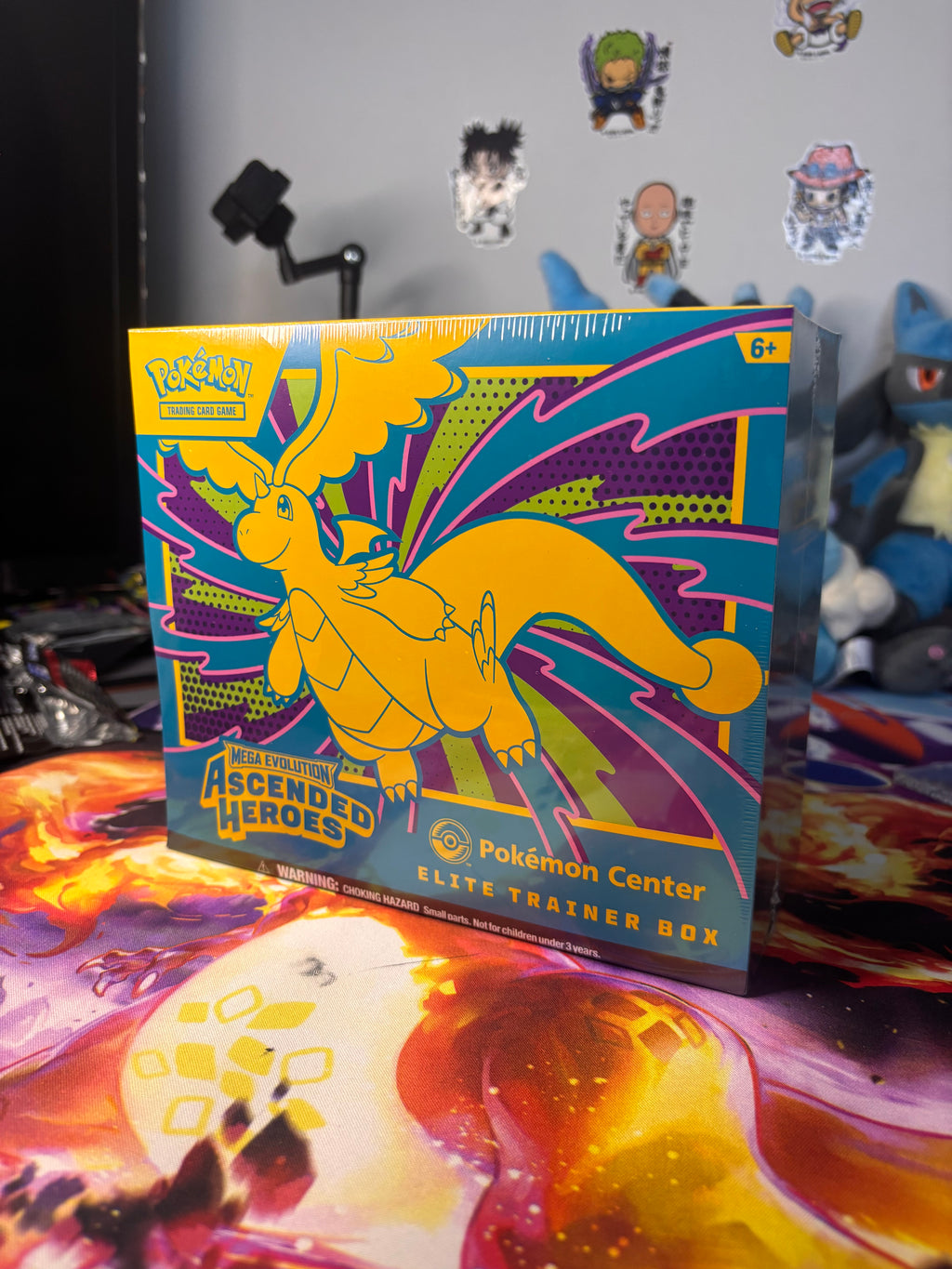 Ascended heros Elite trainer box Pokemon centre with acrylic case