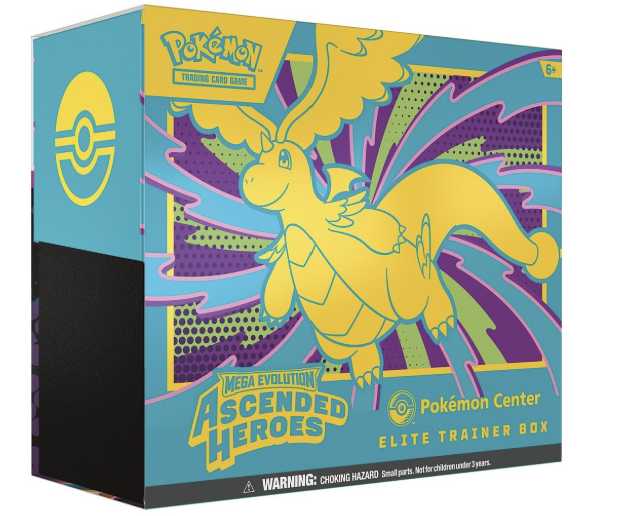 Ascended heros Elite trainer box Pokemon centre